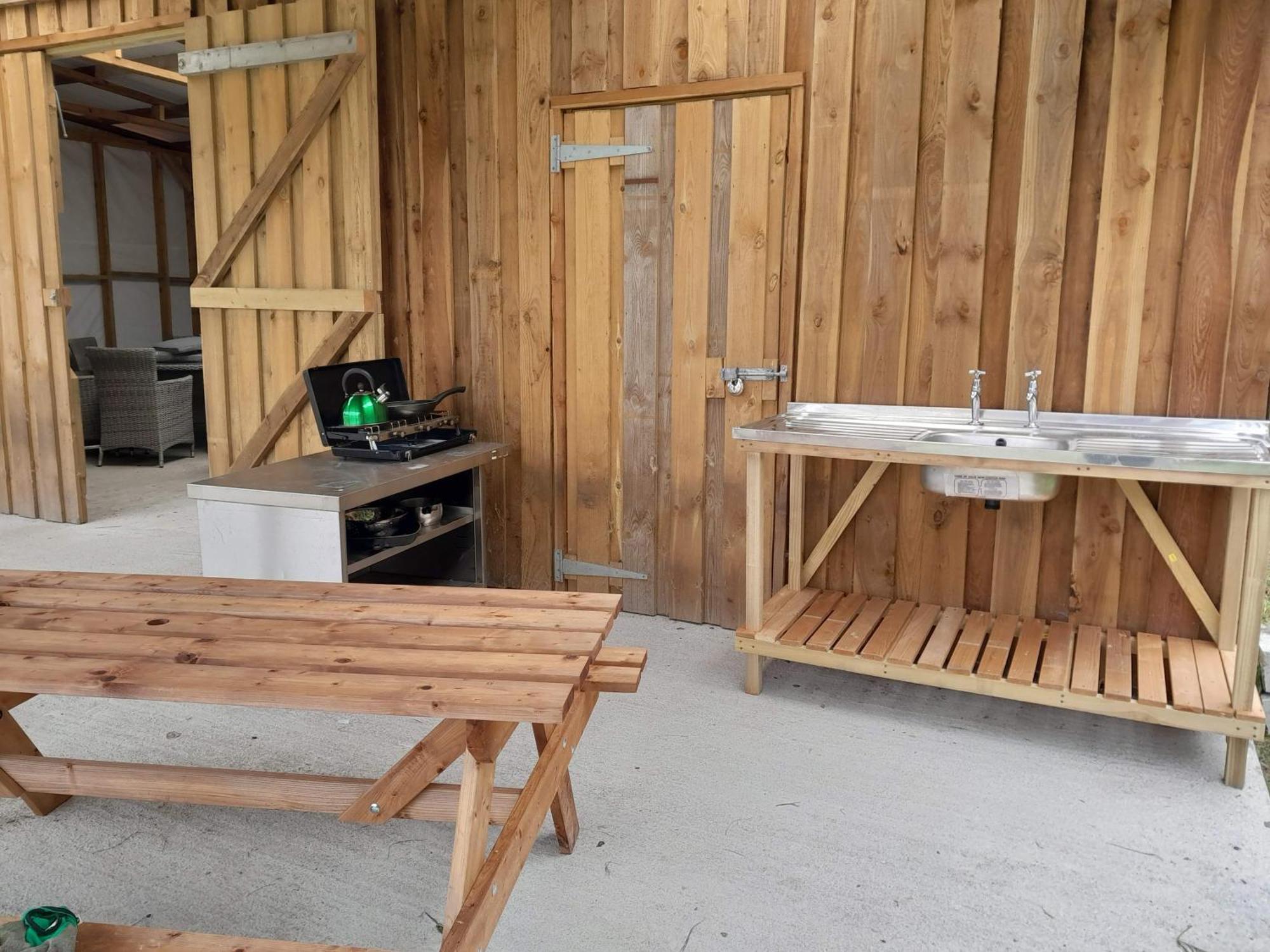 Cornish Skies Glamping Pool Extérieur photo