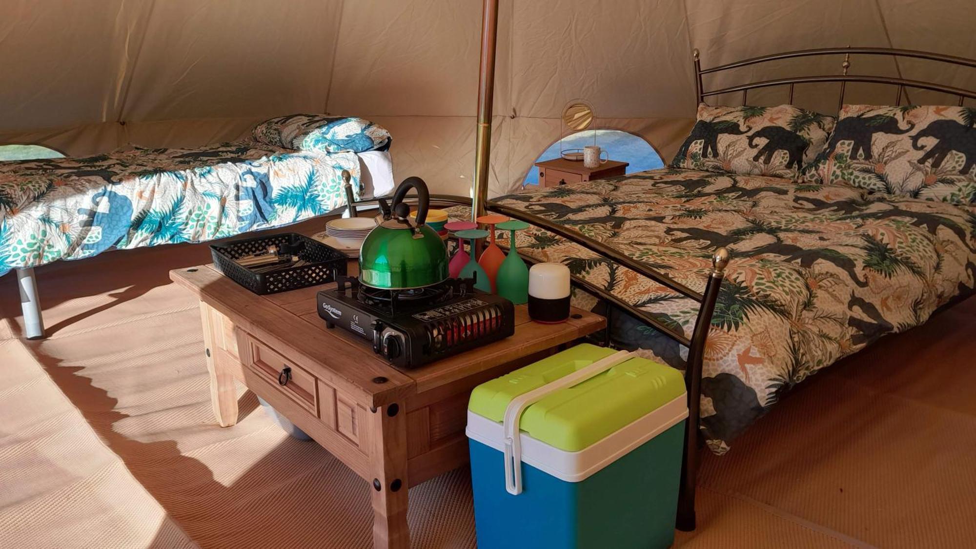 Cornish Skies Glamping Pool Extérieur photo