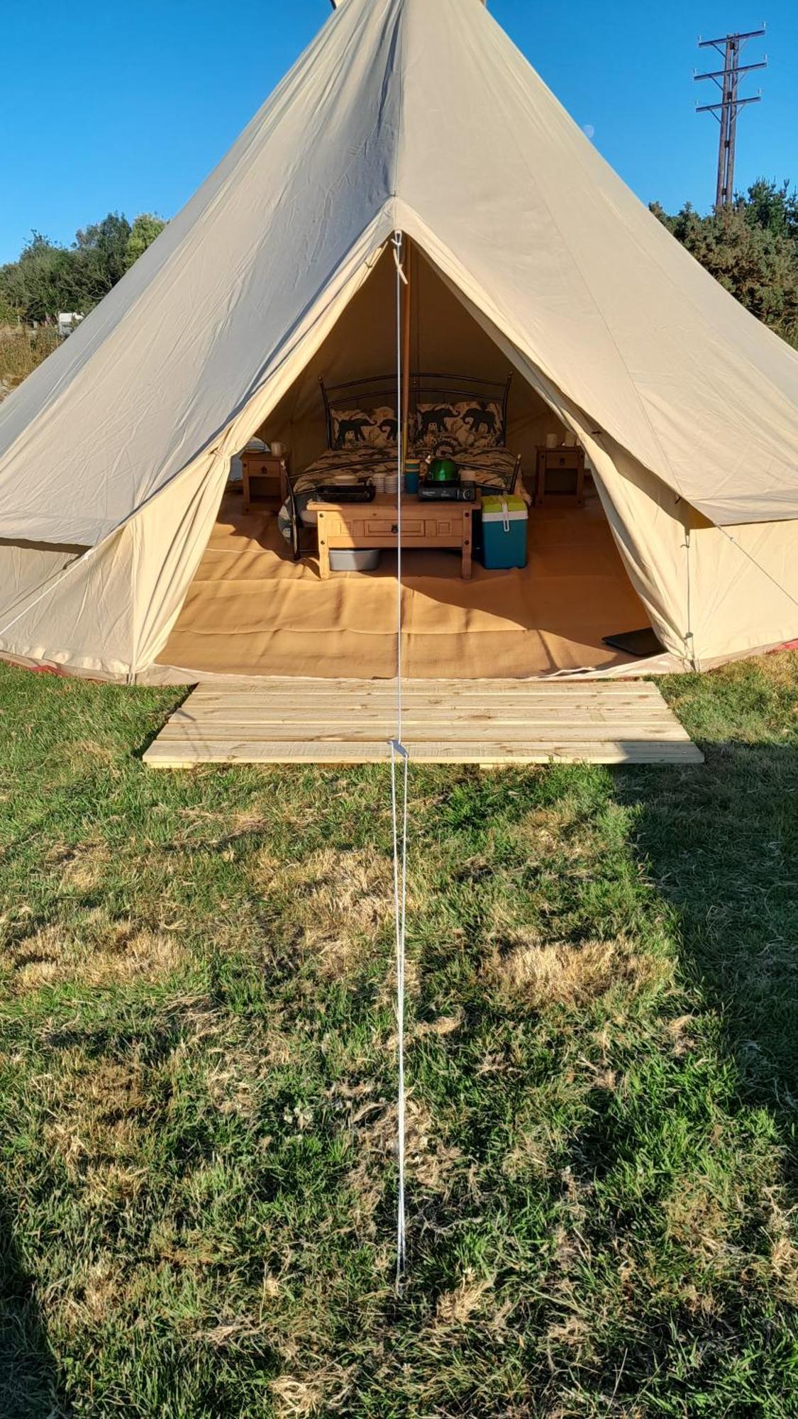 Cornish Skies Glamping Pool Extérieur photo