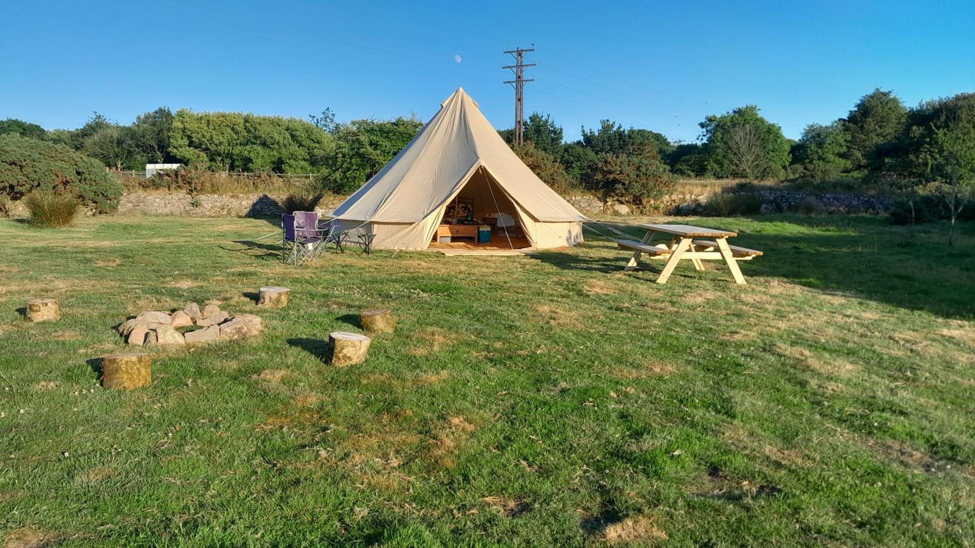 Cornish Skies Glamping Pool Extérieur photo