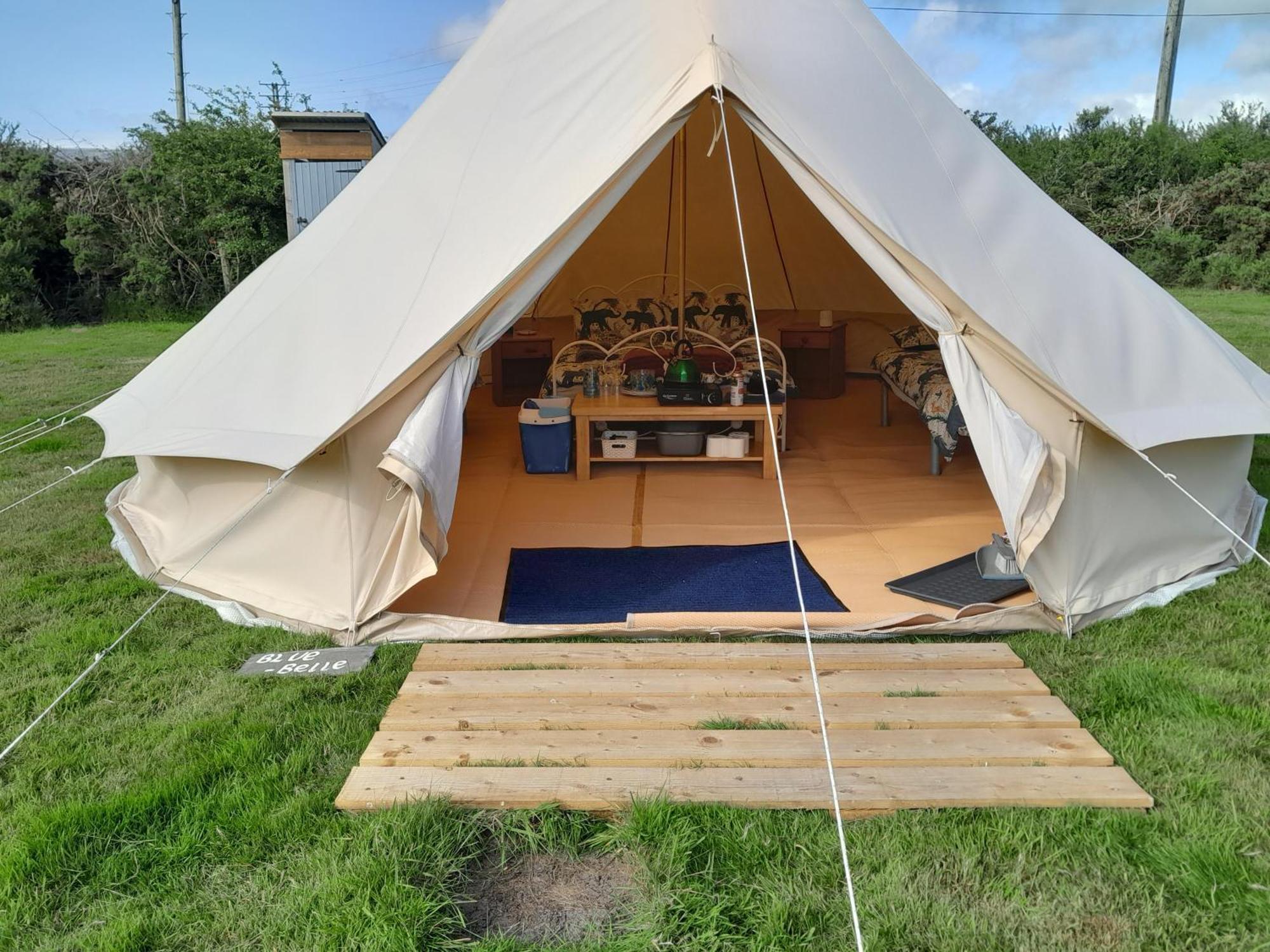 Cornish Skies Glamping Pool Extérieur photo